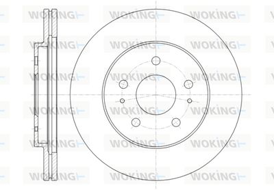 D6135610 WOKING Тормозной диск