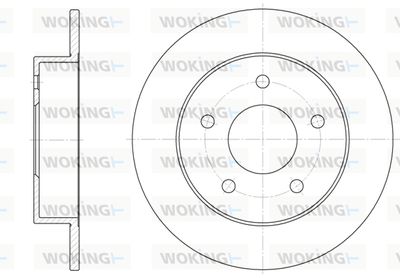 D657400 WOKING Тормозной диск