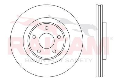 RD01529 RAICAM Тормозной диск