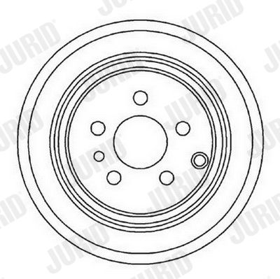 561964J JURID Тормозной диск