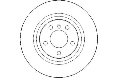 NBD1828 NATIONAL Тормозной диск