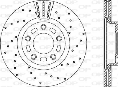 BDRS215625 OPEN PARTS Тормозной диск