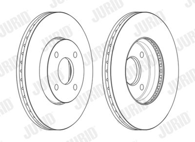 563165JC JURID Тормозной диск