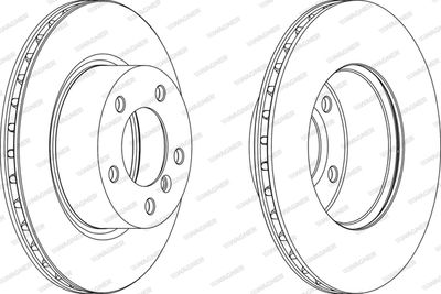 WGR12291 WAGNER Тормозной диск