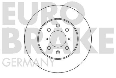 5815202608 EUROBRAKE Тормозной диск