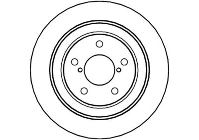 NBD1204 NATIONAL Тормозной диск