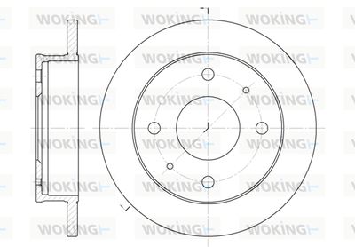 D6122600 WOKING Тормозной диск