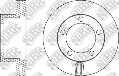 RN1331 NiBK Тормозной диск