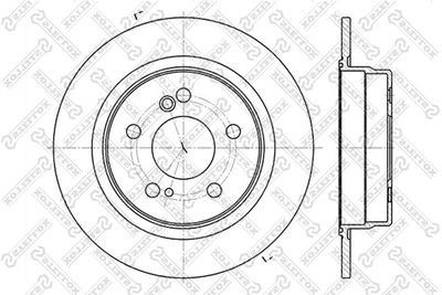 60203326SX STELLOX Тормозной диск