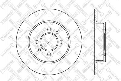 60203914SX STELLOX Тормозной диск