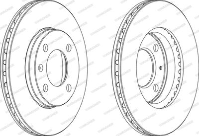 WGR01751 WAGNER Тормозной диск