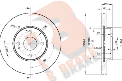 78RBD23256 R BRAKE Тормозной диск