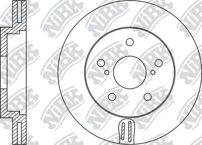 RN1351 NiBK Тормозной диск