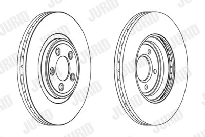 563029JC1 JURID Тормозной диск