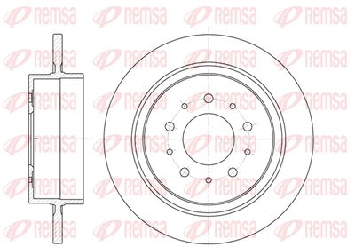 692100 REMSA Тормозной диск
