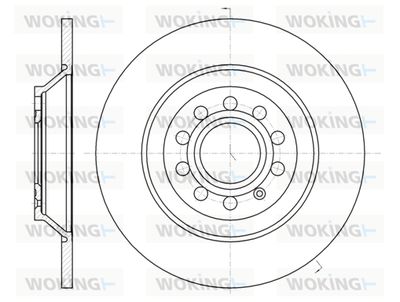 D6120700 WOKING Тормозной диск