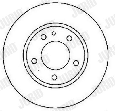 561520J JURID Тормозной диск