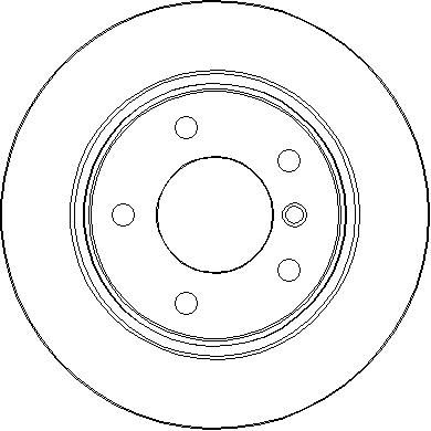 NBD1458 NATIONAL Тормозной диск