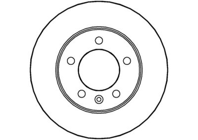 NBD1165 NATIONAL Тормозной диск