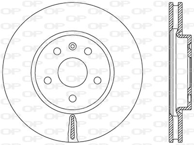 BDR249920 OPEN PARTS Тормозной диск