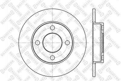 60204748SX STELLOX Тормозной диск