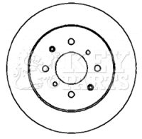 KBD4398 KEY PARTS Тормозной диск