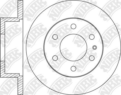 RN2083 NiBK Тормозной диск