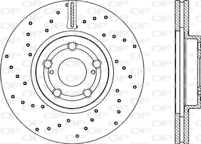 BDRS226625 OPEN PARTS Тормозной диск