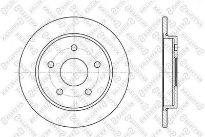 60202522SX STELLOX Тормозной диск