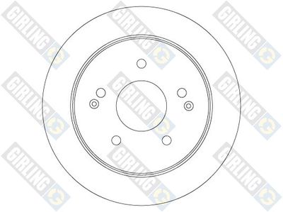 6068795 GIRLING Тормозной диск