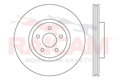 RD01524 RAICAM Тормозной диск