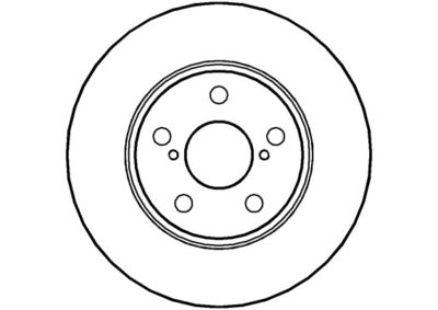 NBD614 NATIONAL Тормозной диск