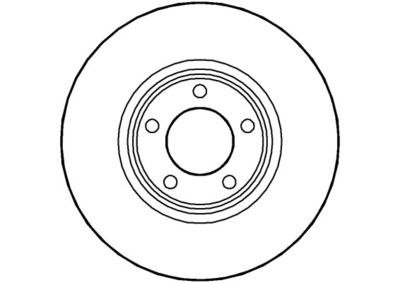 NBD909 NATIONAL Тормозной диск