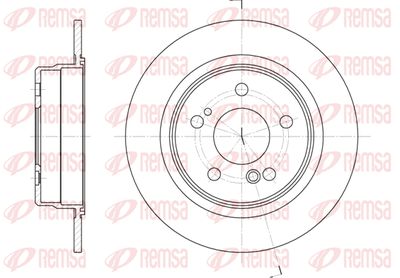 627100 REMSA Тормозной диск