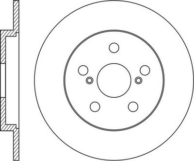 FR0761 FIT Тормозной диск