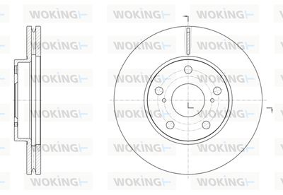 D6153910 WOKING Тормозной диск