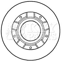 KBD5932S KEY PARTS Тормозной диск