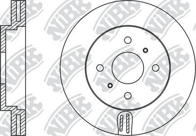 RN1311 NiBK Тормозной диск