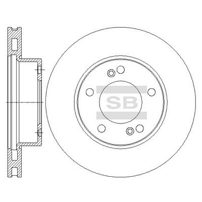 SD3041 Hi-Q Тормозной диск