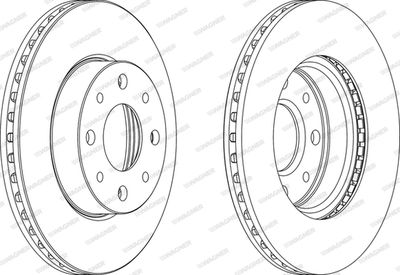 WGR08881 WAGNER Тормозной диск