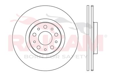 RD01570 RAICAM Тормозной диск