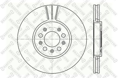 60204760VSX STELLOX Тормозной диск