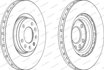 WGR15121 WAGNER Тормозной диск