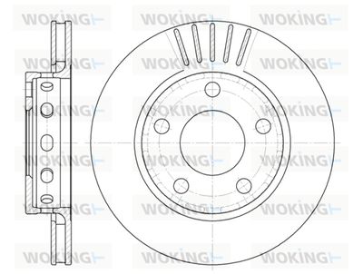 D683510 WOKING Тормозной диск