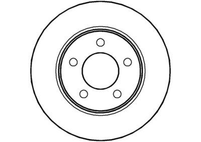 NBD482 NATIONAL Тормозной диск