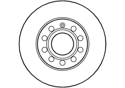 NBD1288 NATIONAL Тормозной диск
