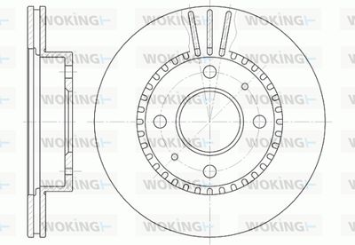 D642310 WOKING Тормозной диск