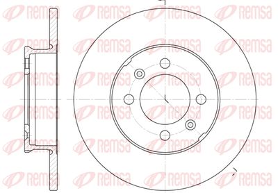 683900 REMSA Тормозной диск