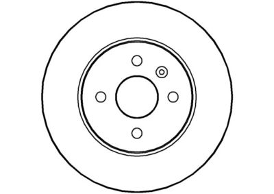NBD1281 NATIONAL Тормозной диск