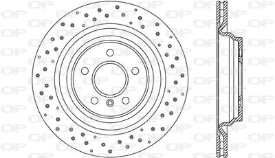 BDR277020 OPEN PARTS Тормозной диск